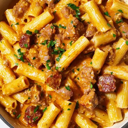 Creamy Chorizo Pasta