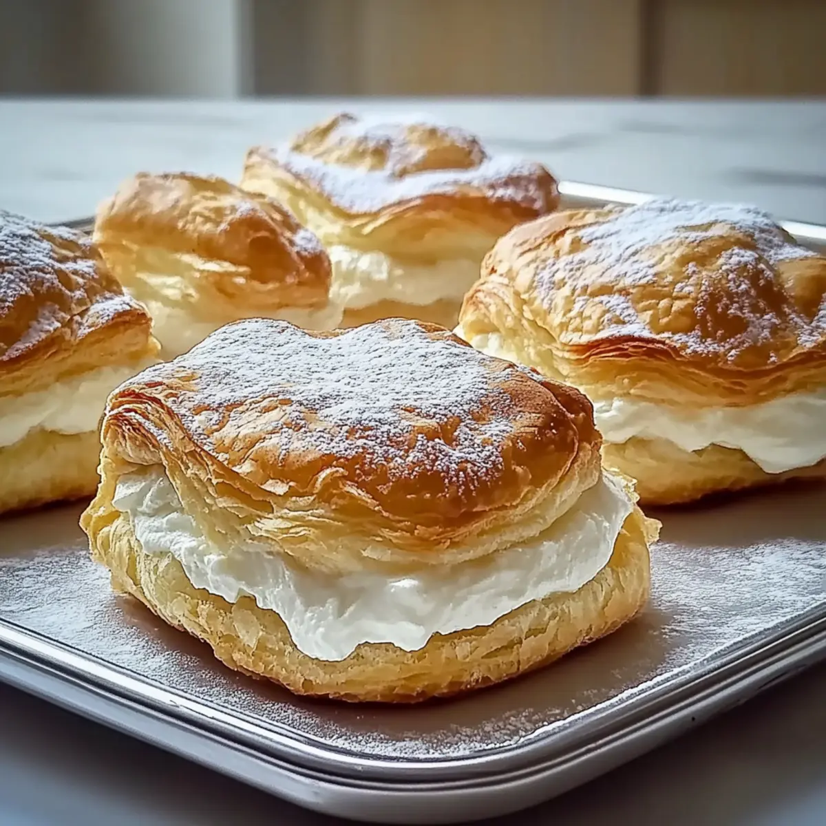 Sweet Cream Cheese Puffs