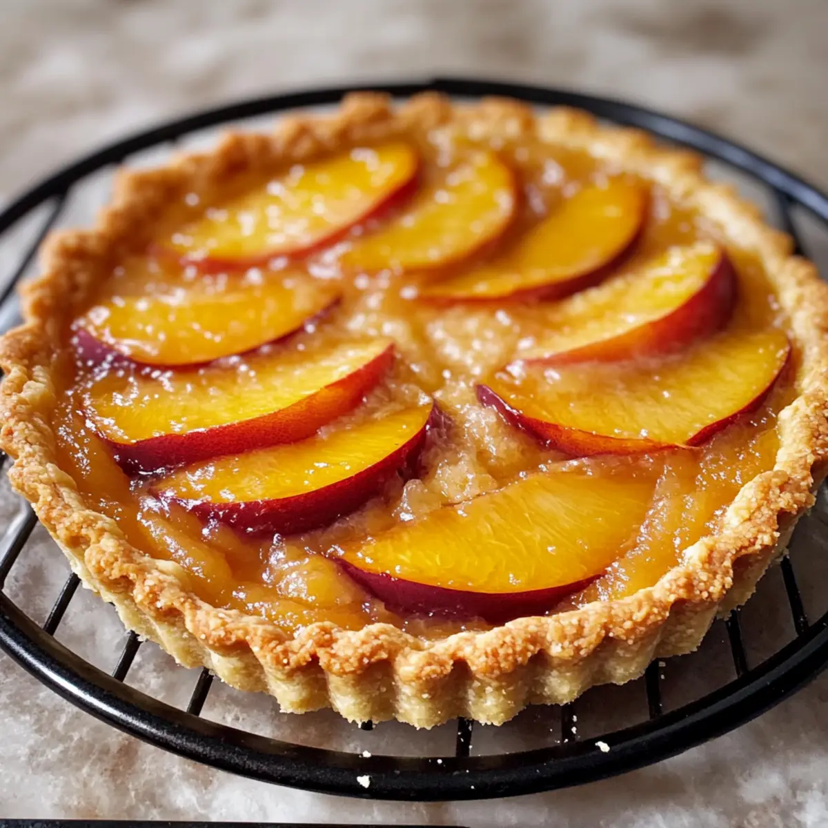 Peach Tart