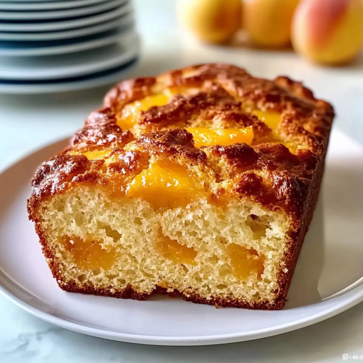 Sweet Peach Bread