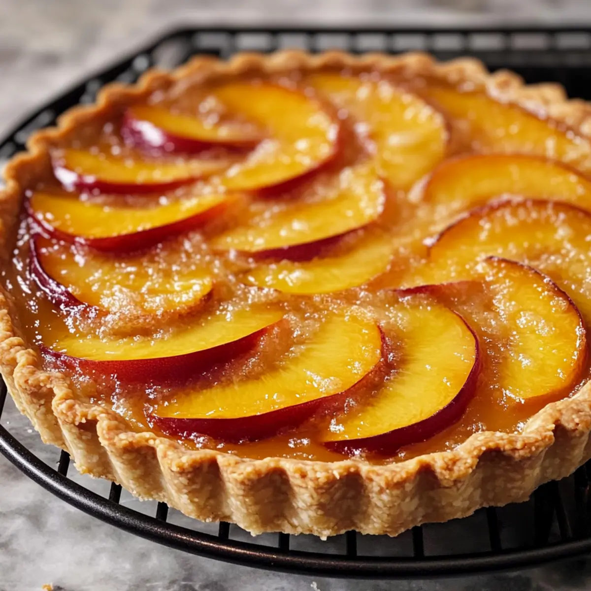 Peach Tart